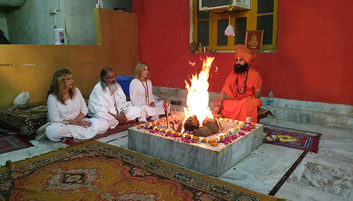 Akhara visit Haridwar