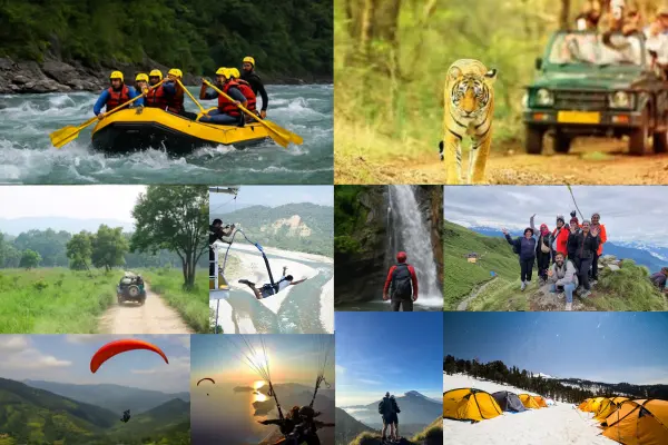 Nainital — Naini Lake panorama